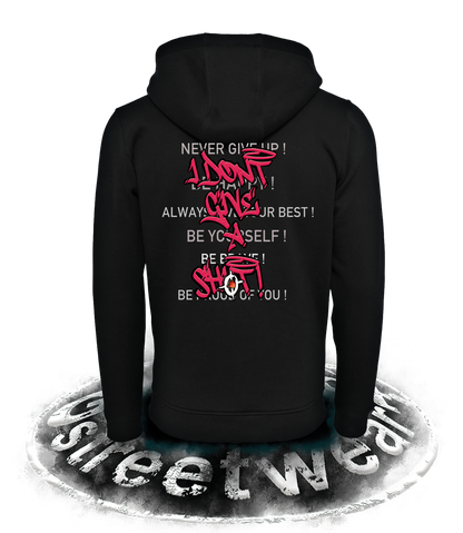 I DON'T GIVE A SHOT ZIP HOODIE