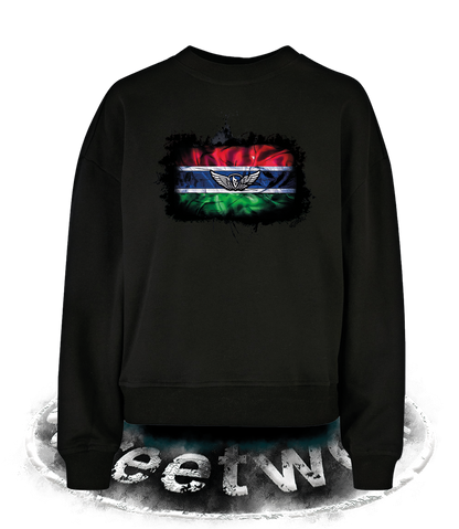 GAMBIA FLAG LADIES SWEATER